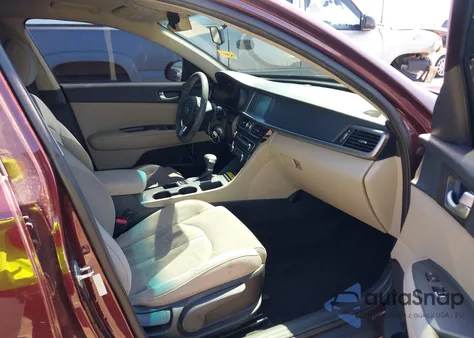 2018 Kia Optima Lx из США, поврежденный, VIN 5XXGT4L36JG256632